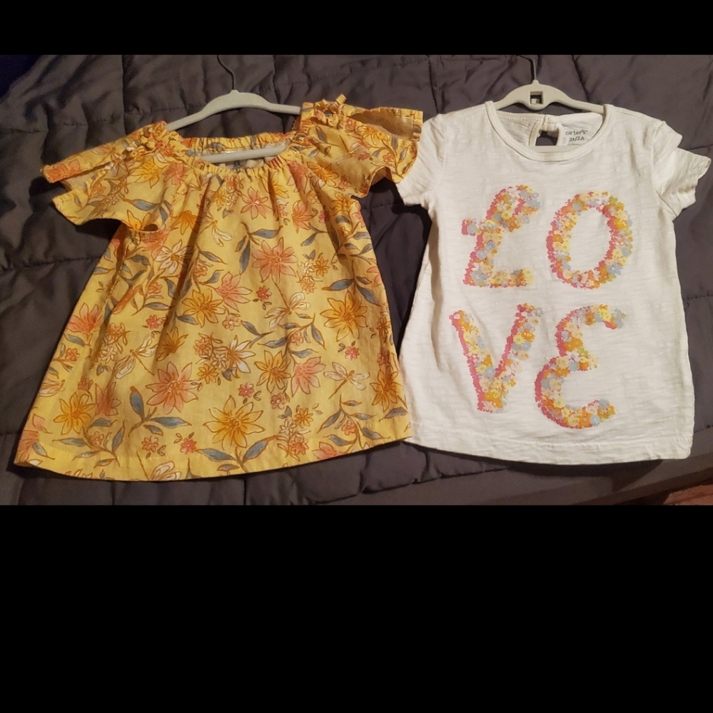 Carter's 3t blouse bundle